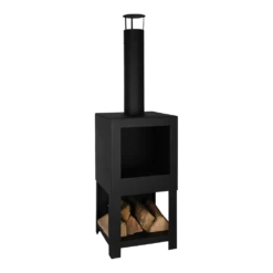 Tuinhaard Met Houtopslag - Fancy Flames 2 Tuinhaard Met Houtopslag - Fancy Flames -Buitentuinwinkel tuinhaard met houtopslag fancy flames 3