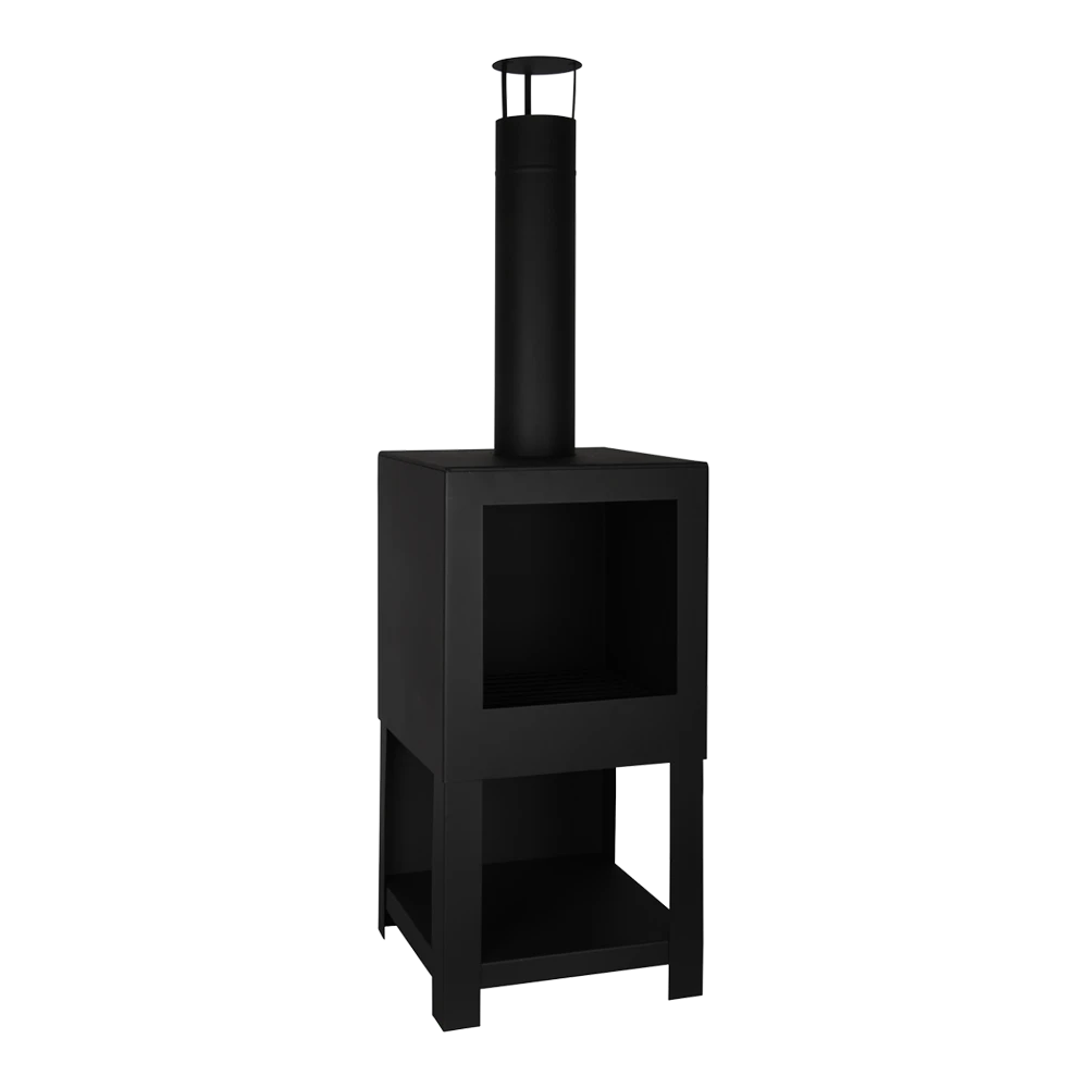 Tuinhaard met houtopslag - Fancy Flames Tuinhaard Met Houtopslag - Fancy Flames -Buitentuinwinkel tuinhaard met houtopslag fancy flames 4