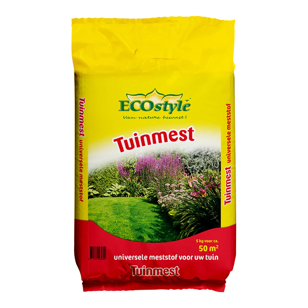 EcoStyle Tuinmest 5kg - Tuinplanten voeding, Gazonmeststof EcoStyle Tuinmest 5kg - Tuinplanten Voeding, Gazonmeststof -Buitentuinwinkel tuinmest 5kg tuinplanten voeding gazonmest 1 1