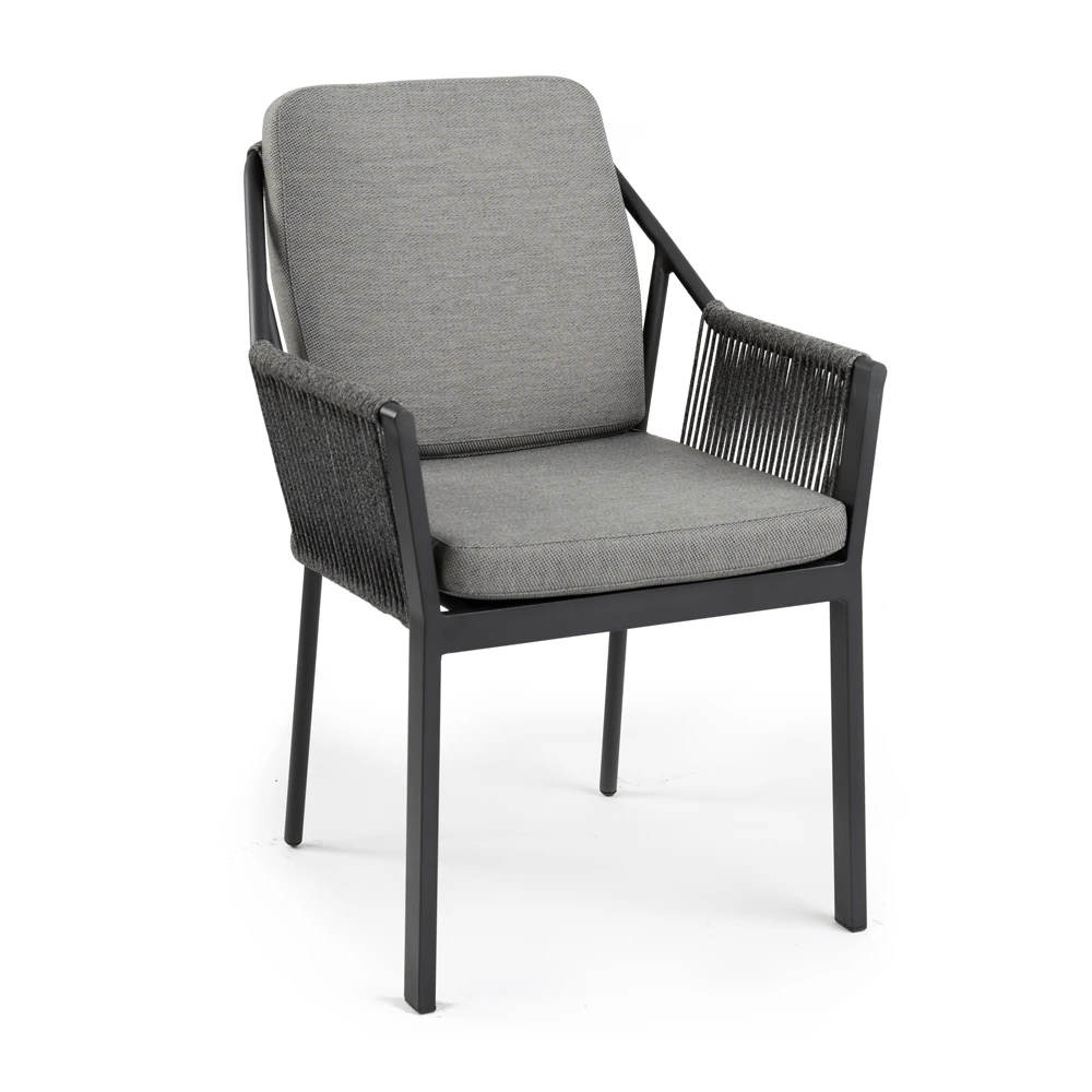 Tuinstoel Liv - Dining Stoel - Charcoal