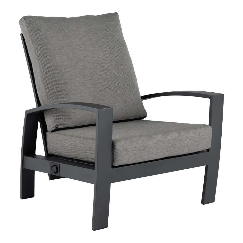 Valencia Loungestoel - Charcoal Valencia Loungestoel - Charcoal -Buitentuinwinkel valencia loungestoel charcoal 1 1