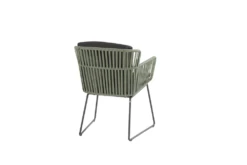 Vitali Dining Stoel - Groen - Incl. Kussens -Buitentuinwinkel vitali dining stoel groen incl kussens 3 2