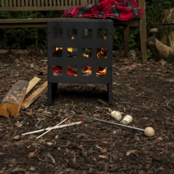 Vuurkorf Vierkant - Fancy Flames -Buitentuinwinkel vuurkorf vierkant fancy flames 5