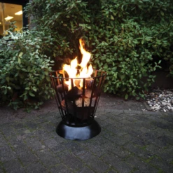 Vuurschaal En -korf - 2in1 - Fancy Flames -Buitentuinwinkel vuurschaal en korf 2in1 fancy flames 4